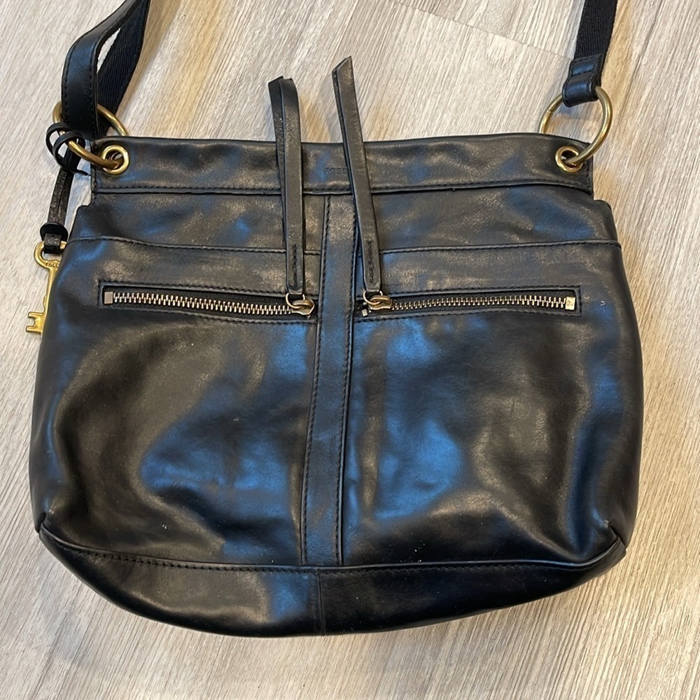 Fossil Caitlyn crossbody Leather black - Picture 8 of 9